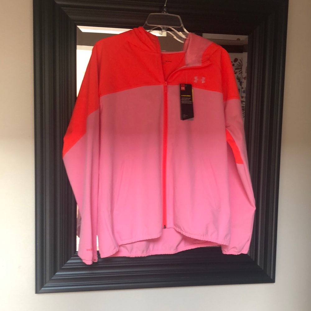 Under armour running/wind jacket